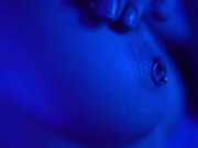 young model who really wants to pass the casting and star in porn. Nipple Piercing play with ice