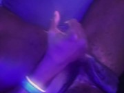 ASMR COCONUT OIL BBC STROKE SESSION . WITH ERUPTING  CUMSHOT! 2/16