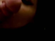 Goth MILF slut gives boyfriend sloppy bj 10/16