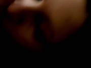 Goth MILF slut gives boyfriend sloppy bj