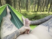 Amazing hard wank in the woods💦 7/16