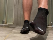 Boy Masturbating on Socks 15/16
