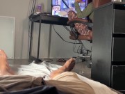 Não quis pegar no pau dele, ele acaba sendo um mal rapaz e goza atrás de mim 2/16