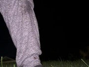 Milf pees in public and almost gets caught 3 times 16/16