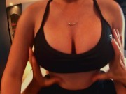 My STEPSISTER CAUGTH ME mastubating and gave me a hand... 13/16