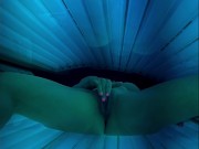 1 million plays on Redgifs XXX Feeling naughty at the tanning salon and played with my pussy 11/16