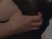 Mi spoglio mentre vengo spiata 👀🔥 14/16