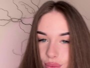 Hot brunette striptease! 14/16