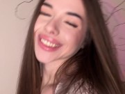 Hot brunette striptease! 16/16