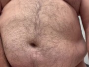 Chubby Man Plays With Cock Like Clit Again And Cums 14/16