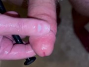 Pulling a 10” 18G screw out of my virgin urethra. 4K 120FPS #29 16/16