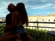 Playful day on our sexy Italian vacation 2/16