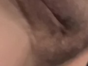 Spreading my holes with the curtains and window open 10/16