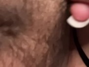 Spreading my holes with the curtains and window open 5/16