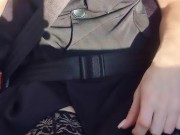 WALKING AROUND PANTY LESS, GOT ME SO HORNY! I PLAYED WITH MY WET 💦 PUSSY IN CAR….I CUM FROM DILDO! 2/16