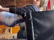 I cannot believe I did this!! I CAME AT THE GYM IN FRONT OF EVERYONE!! I had a huge orgasm 3/16