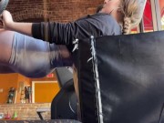 I cannot believe I did this!! I CAME AT THE GYM IN FRONT OF EVERYONE!! I had a huge orgasm 8/16