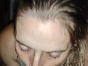 Blowjob to my stepbrother and I swallow his cum 4/16