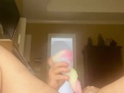 Rainbow dragon dildo 13/16