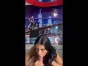 I give my husband a nice blowjob before he goes to work 7/16