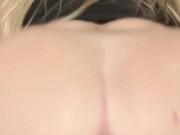 Femdom Submissive Loving OF Babe @mysweet-succubus in Latex Riding Dildo - Solo Female Orgasm 13/16