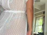 Transparent Clothes New Try On Haul SEE THROUGH lingerie! 14/16
