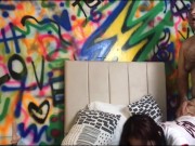 My boss fucks me doggy style and fills my pussy with milk 14/16