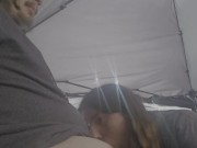 Thursty slut slurps cock 4/16