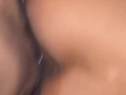 Pussy so wet and creamy I had to beat it up again while her BF was away. Full video on onlyfans 🤫💦 9/16