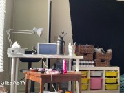 spying on me cleaning my room naked - full video! voyeur fantasy pov 11/16