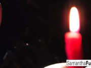 Samantha & Victoria Play With Hot Wax 4/16