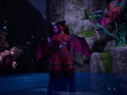 Sexy succubus have lesbian sex in the middle of a fantastic orgy in extreme sex from Wild Life 1/16