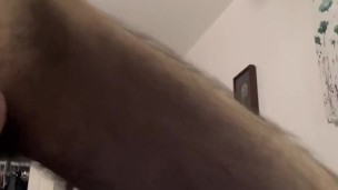 Horny again. Come lick my balls and make me cum.