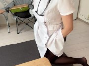 I love masturbating by rubbing my pussy against the table💕 2/16