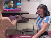 Sumisa regala a su Daddy un Trio con Mejor Amiga Chilena - Meg Vicious ft gatitaveve y Bob big tula 1/16