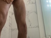 Steamy Shower Jerk Off- Moaning & Cumming🔥💦 8/16
