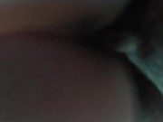 You can hear how soaking wet her pussy gets when she gets fucked from behind 10/16