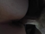 You can hear how soaking wet her pussy gets when she gets fucked from behind 16/16