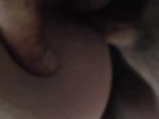 You can hear how soaking wet her pussy gets when she gets fucked from behind 5/16