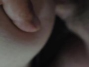 You can hear how soaking wet her pussy gets when she gets fucked from behind 7/16