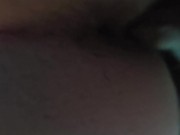 You can hear how soaking wet her pussy gets when she gets fucked from behind 9/16