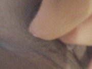 Close up of my pussy cummin 3/16