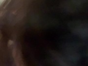 Descarga de leche en su boca hermosa muchachita apenas legal 1/16