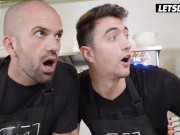 Curvy MILF Miss Jackson Fucks Big Dick StepSons - LETSDOEIT 3/16