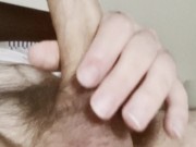 Thick and hung cums with butt plug 11/16