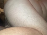 Chubby playing with my big dildo 🍆🍑 want to be next 15/16