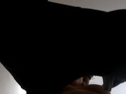 My phone fell out of my pants and filmed a pregnant babe sucking my dick 12/16