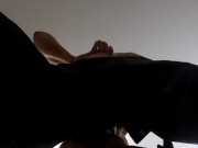 My phone fell out of my pants and filmed a pregnant babe sucking my dick 2/16