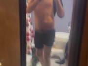 Sexy white guy shows you his body! 1/16