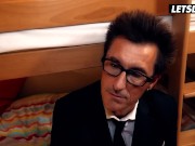 Young Chick Barbara Bieber Fucked by Old Man - LETSDOEIT 5/16